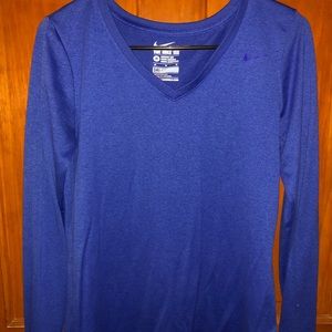 Women’s Nike Royal Blue long-sleeve